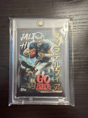 2025 Topps Chrome Jalen Hurts Base (RAW)