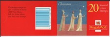 GB STAMP BOOKLET. LX12. October 1996. £4.00 Christmas Stamps Booklet. MINT MNH