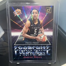 2019 Donruss WNBA JASMINE THOMAS FRANCHISE FEATURES #12 GOLD PRESS PROOF #03/10