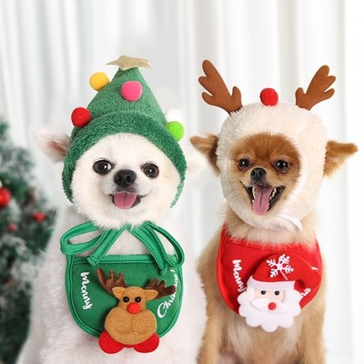 Pet dog cat Autumn And Winter Clothes And Dressing Christmas wear