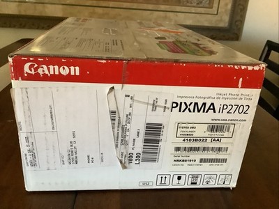 Canon PIXMA IP2702 Digital Photo Inkjet Printer for sale online | eBay