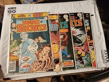 House Of Secrets DC Comics #141 142 144 145 147  Lot Of 5 Books Bronze Age