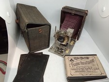 Chambre photo Soufflet rouge début 1900