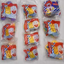 Vintage McDonalds Happy Meal Fisher Price Under 3 Toys Lot 10 Sealed New