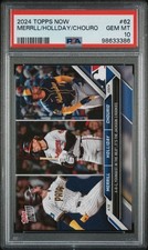 💎2024 Topps NOW #62 Jackson Merrill Jackson Holliday Jackson Chourio PSA 10💎