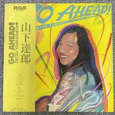 Tatsuro Yamashita Go Ahead! RCA RVL-8037 Japan VINYL LP OBI EX NM Tatsuro Yamashita Go Ahead! RCA RVL-8037 Japan VINYL LP OBI EX NM