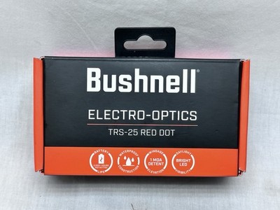 Bushnell Trophy TRS-25 1x25mm Red Dot Sight Riflescope - Matte Black -New