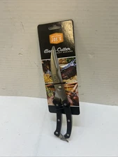 New Oklahoma Joe's Stainless Steel Black/Silver 10" Bone Cutter Meat Shears 7320