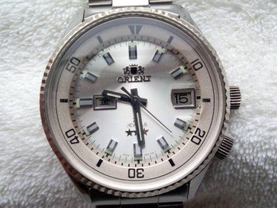 Item Reissue Model ORIENT Orient King Master Zigzag Bezel Men s Automatic Watch
