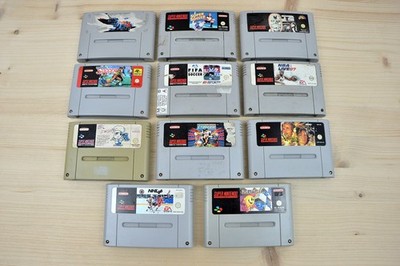 SNES - 11 Spiele für Super Nintendo (Set B-141)
