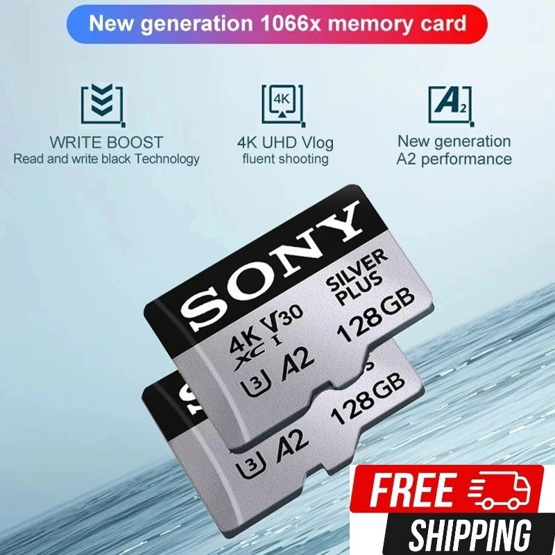 Micro SD Card 32GB 64GB 128GB 256GB 1TB 2TB Micro SD TF Memory Card Adapter lot - Image 2 of 4