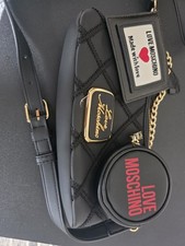 Image of Genuine LOVE MOSCHINO Cross Body Handbag With Purse And Coin Holder