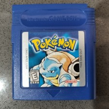 Pokemon Blue Version Nintendo Game Boy Authentic Tested Saves DMG-APEE-USA