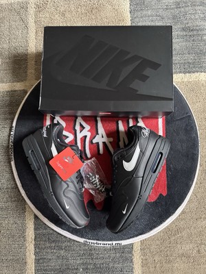 SIZE 11, 12 - Nike Air Max 1 '87 SP Supreme -BLACK
