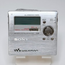 SONY MZ-R909 Silver Walkman Portable MD Player Recorder MDLP Working PLEASE READ
