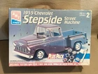 AMT 1955 Chevrolet Stepside Street Machine Model - 1:25 Scale Kit# 8598 - Open!!