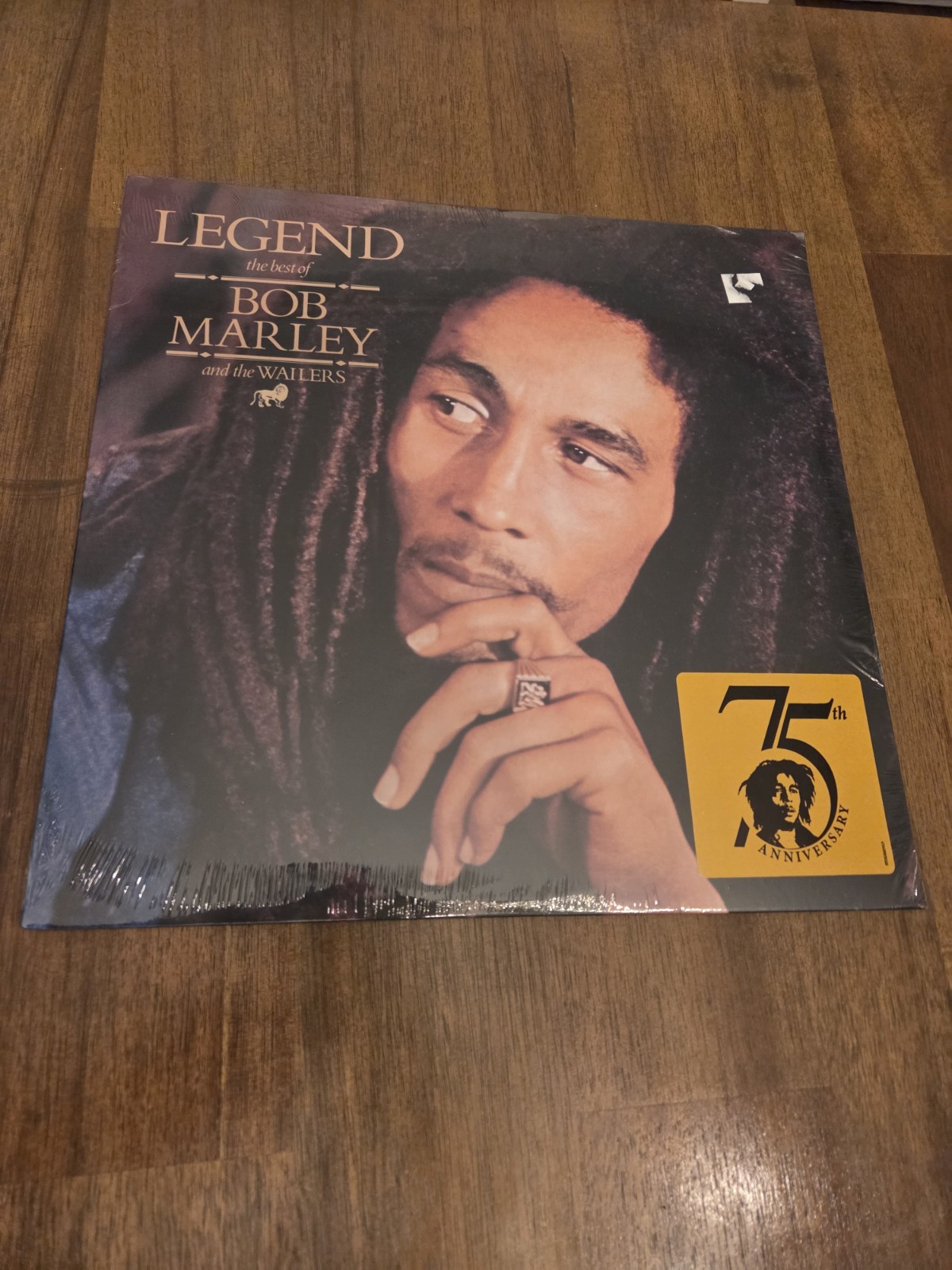 Bob Marley & The Wailers Legend SEALED LP ltd Edition 75th Anniversary Reggae!