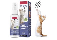 Deterrent Spray for Cats and Pets Prevents Scratching Biting 50ml Training Aid