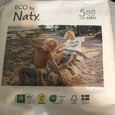 Naty Training Pants - Size 5 - Hypoallergenic and Chemical-Free , 20 ct