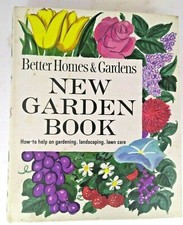 1966 Better Homes & Gardens New Garden Book Flowers Landscaping