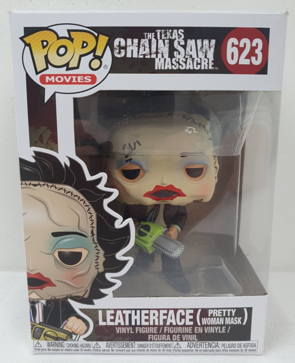 Funko Pop! Vinyl - Leatherface Pretty Woman Mask #623 W/ Protector