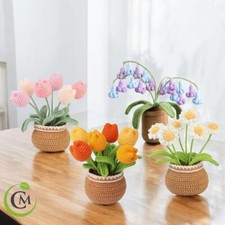 DIY Crochet Flower Kit – Beginner-Friendly Yarn Craft