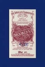 2019 Topps Allen & Ginter Mini Brooklyn Back #181 Emily Jaenson RC 11/25