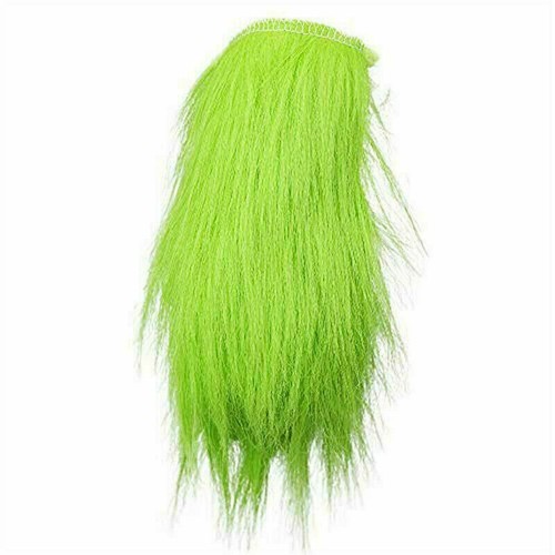 Pair Adult Christmas Green Grinch Plush Gloves Cosplay Costume Hand Xmas Decor - Picture 3 of 11