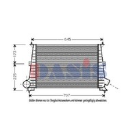 LadeluftküHler Passend FüR Saab 9-5 Kombi YS3E 197004N