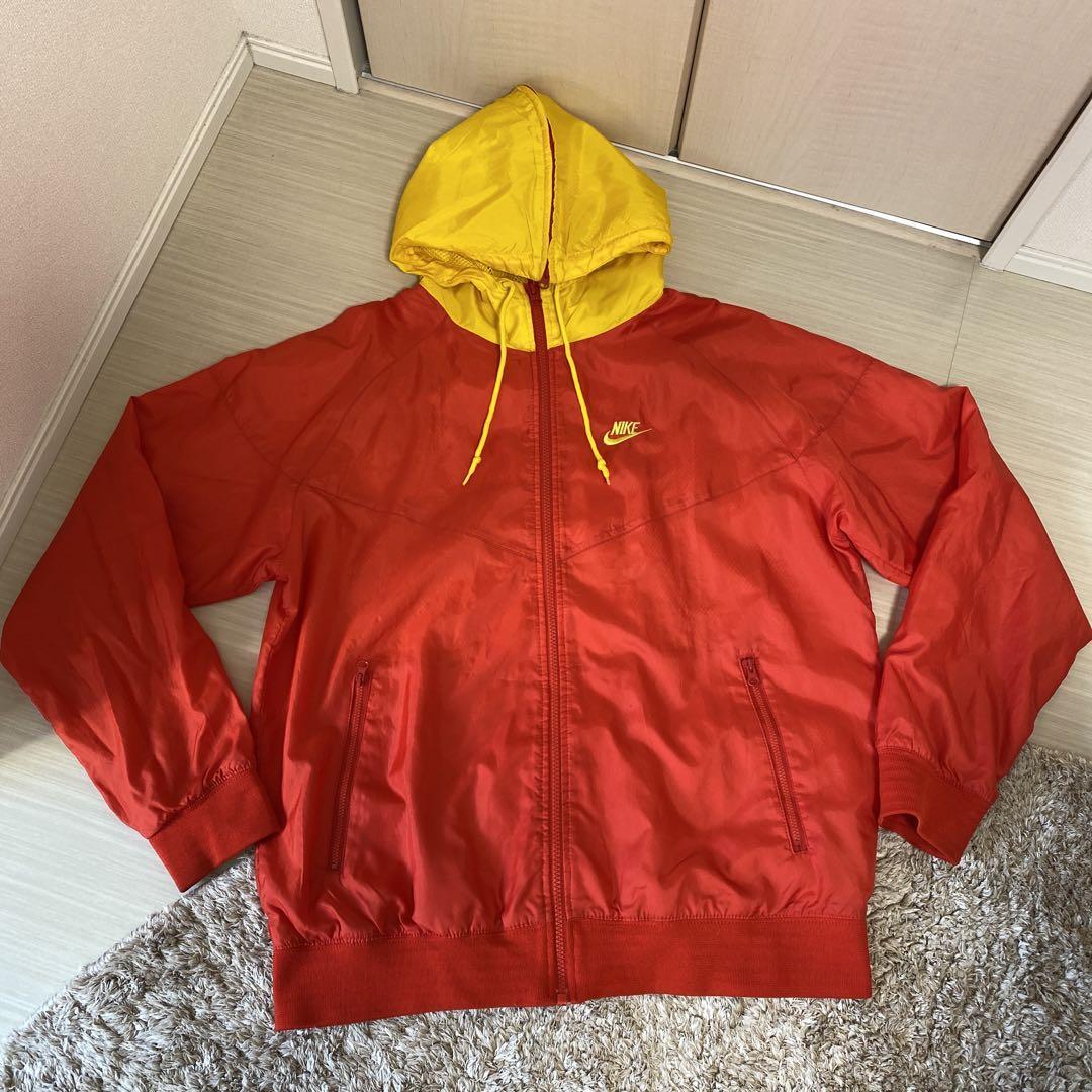 Men size M Hoodie Nike 2000S Jacket Nylon Zip Parka Vintage