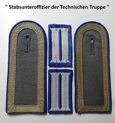 '' SST + KS   Stuffz der techn. Truppe     '' BW   ohne Schlaufen
