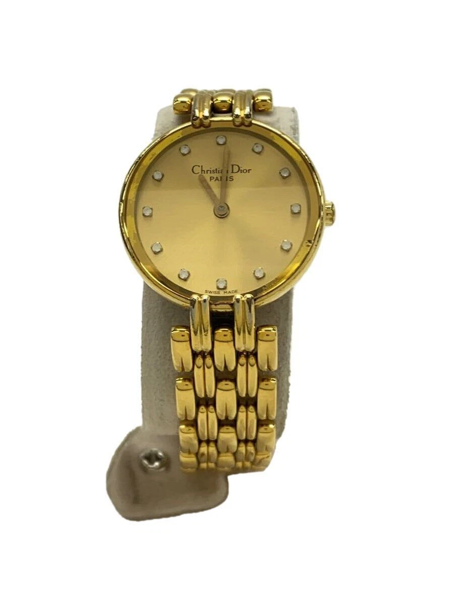 Montre à quartz analogique femme Christian Dior D44 155 occasion
