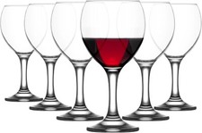 Wine Glasses Clear 260ml Set of 6 by Acense