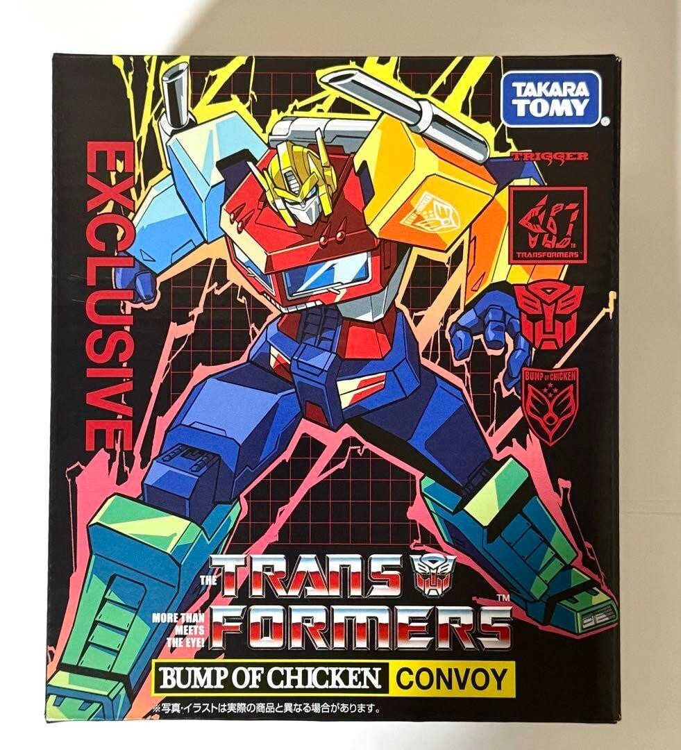 バンプ・オブ・チキン コンボイ「トランスフォーマー」 Transformers Bump Of Chicken Convoy Optimus Prime SEALED Takara