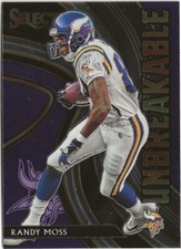 2020 Panini Select Randy Moss Unbreakable Minnesota Vikings HOF