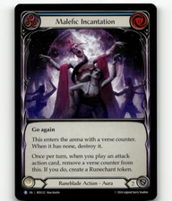 FOIL - Flesh And Blood Malefic Incantation (Blue) - Rosetta
