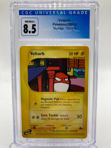 Voltorb graded CGC 8.5 for sale on eBay