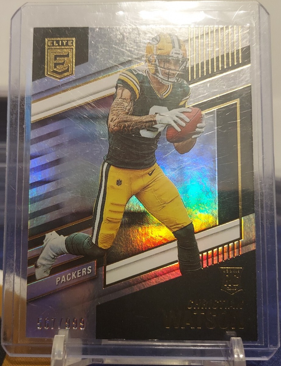 2022 Panini Donruss Elite - Rookies #152 Christian Watson /999 (RC)