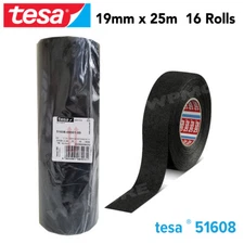 Tesa 51608 PVO Soft PET Fleece Tape 19 mm X 25 m Roll for Flexibility 16Pcs Pack