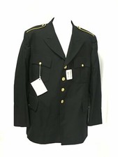 US ARMY MEN'S 38R MILITARY SERVICE DRESS BLUE BLUES ASU UNIFORM COAT JACKET NEW
