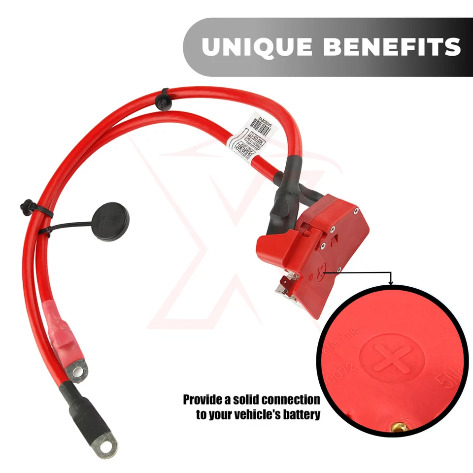 OEM For BMW F30/32/36 328I Positive Battery Blow Off Cable Lead Wire Plus Pole - Image 3 of 4