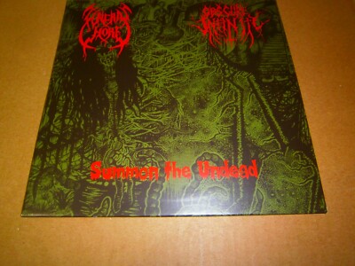 FUNERAL WHORE / OBSCURE INFINITY - Summon the Undead. 7" Split EP Vinyl