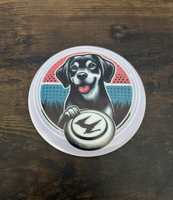 Disc Golf Mini Marker Disc- Happy Dog