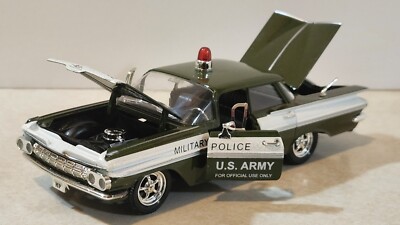 Military Police 1959 Chevrolet Impala AKKO rare National Motor