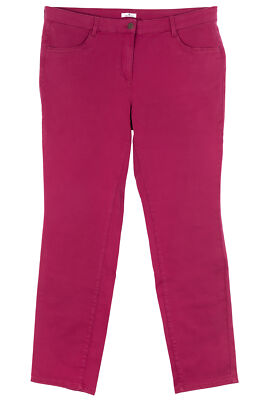 Tom Tailor Alexa Slim Stretchjeans Damen Jeans Hose Denim Bordeaux Größe 46 L32