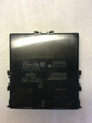 2016-2018 2019 2020 TOYOTA PRIUS Computer Assy Smart Key Control