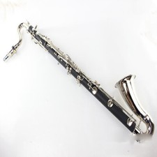 Clarinet instrument Bakelite silver-plated bass clarinet in B flat-Weike