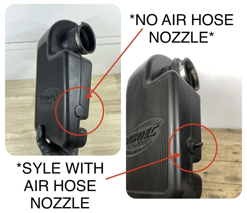 ✅ 02-09 ENVOY TRAILBLAZER 4.2L RESONADOR DE ADMISIÓN DE AIRE CON BOQUILLA LATERAL OEM Foto 2 de 4