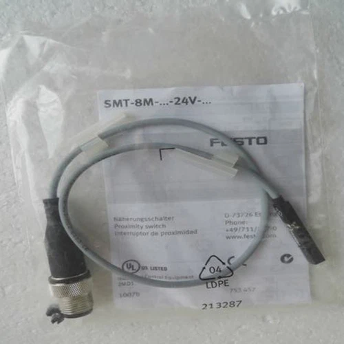 Festo SMT-8M-PS-24V-K-0,3-M12 543869 Proximity Switch New One Free Shipping - Picture 3 of 4
