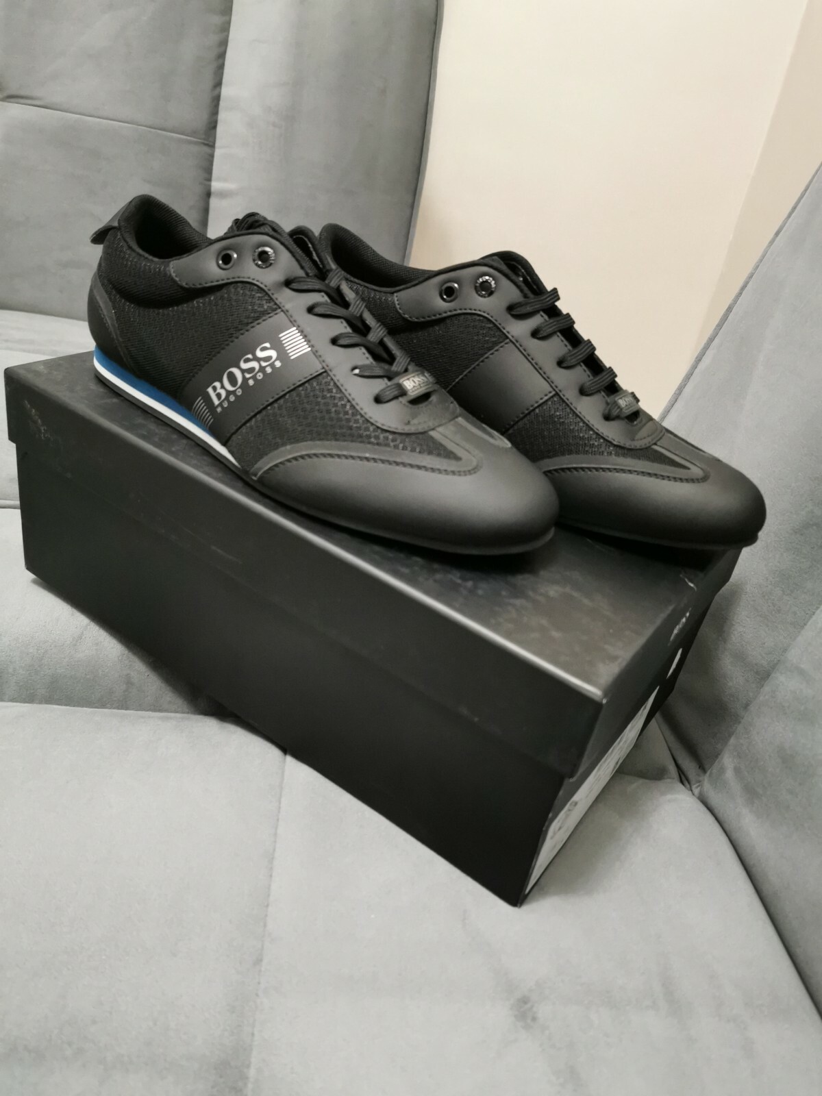 boxed Hugo Boss Lighter lowp Trainer 